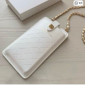 Chanel Coco crush Quilted Crossbody Phone Bag